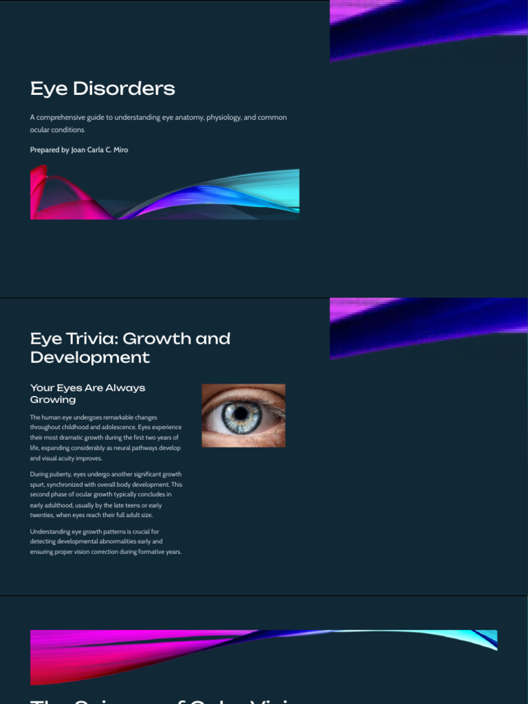 Eye Disorders: A Comprehensive Guide To Understanding Eye Anatomy ...