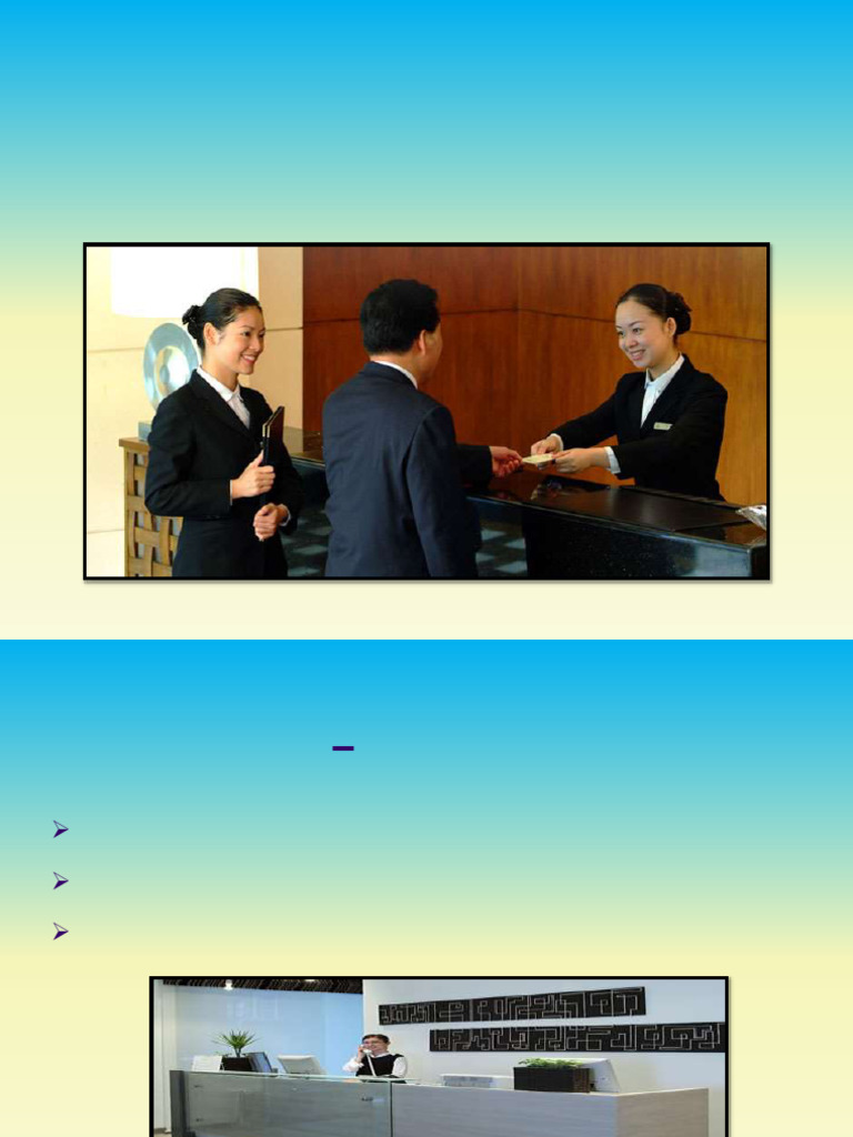 Front Office Operations in Hotels | PDF | Point Of Sale | Business