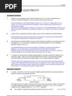 Practice Unit Test Answers Grade 9 Electricity | PDF | Volt | Electric ...