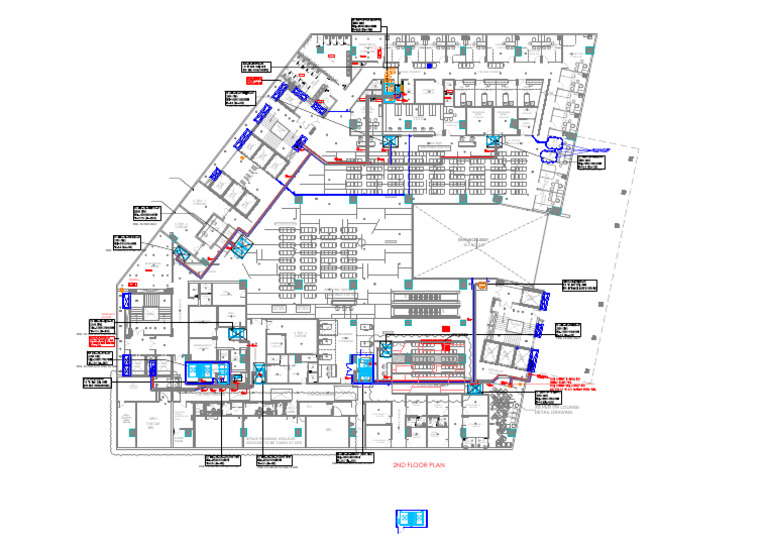 Hospital Floor Plan Layout Details | PDF