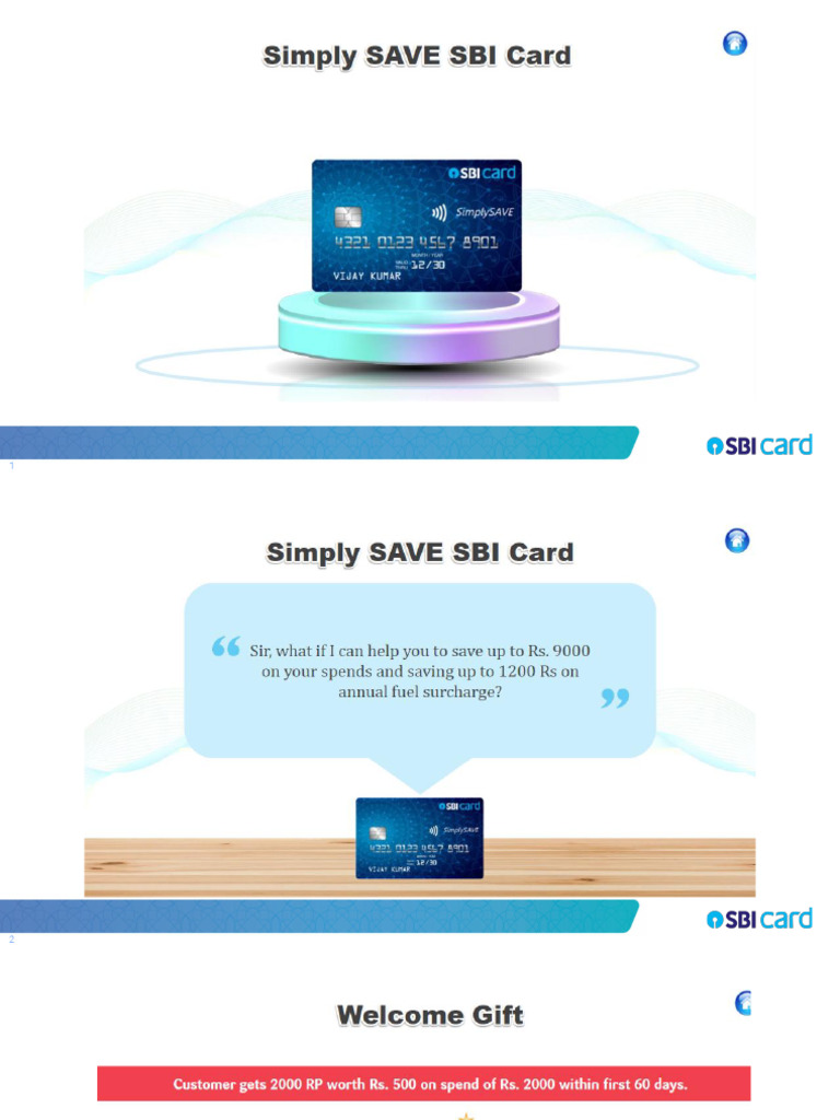 Simply Save Simply Click Pulse Card | PDF