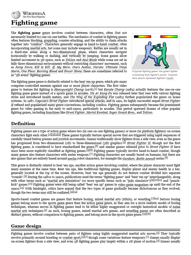 Fighting Game | PDF | Japanese Games | Electronic Publishing