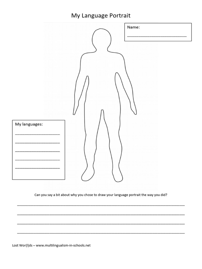 Create Your Language Portrait | PDF