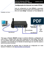 DIR-600 Procedimentos para Configuracao de Internet em Modo PPPoE