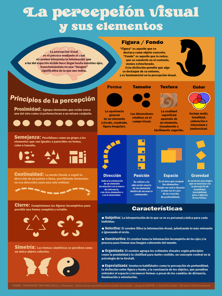 Elementos Clave de la Percepción Visual | PDF | Percepción | Color