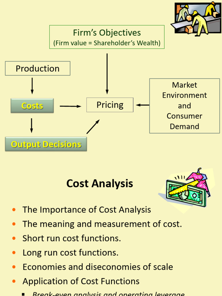Understanding Cost Analysis in Firms | PDF | Production Function ...