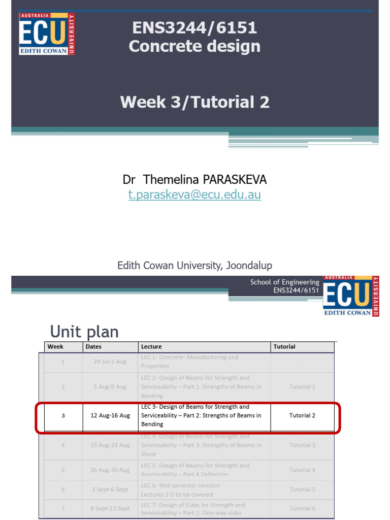 Week 3 Tutorial 02 v06 Rev | PDF | Beam (Structure) | Bending