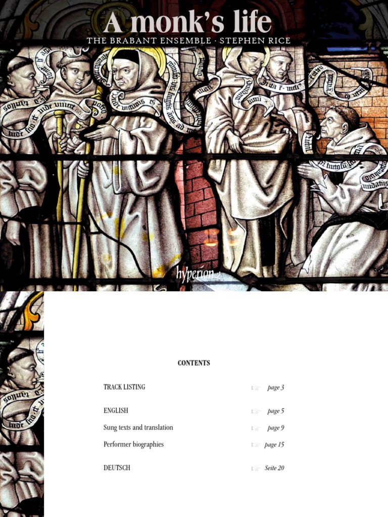 The Monastic Life in Music | PDF | Monk | Christian Worship And Liturgy