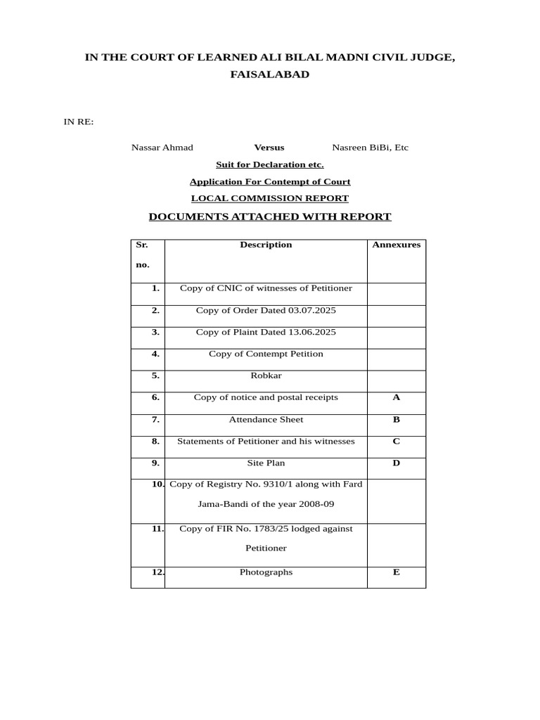 Local Commission Report on Contempt Case | PDF | Chess Theory | Chess