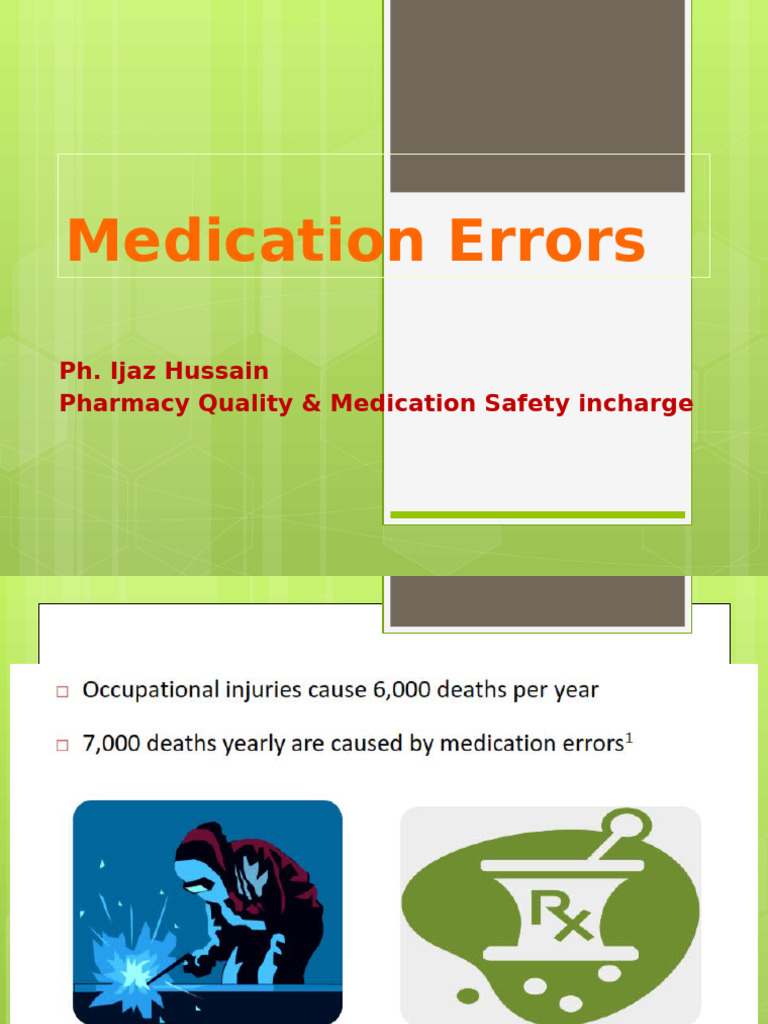 2.medication ErrorS | PDF