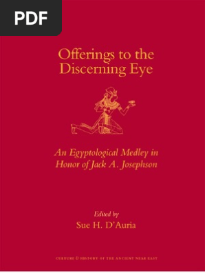 Fs Josephson Pdf Egyptology Library And Museum