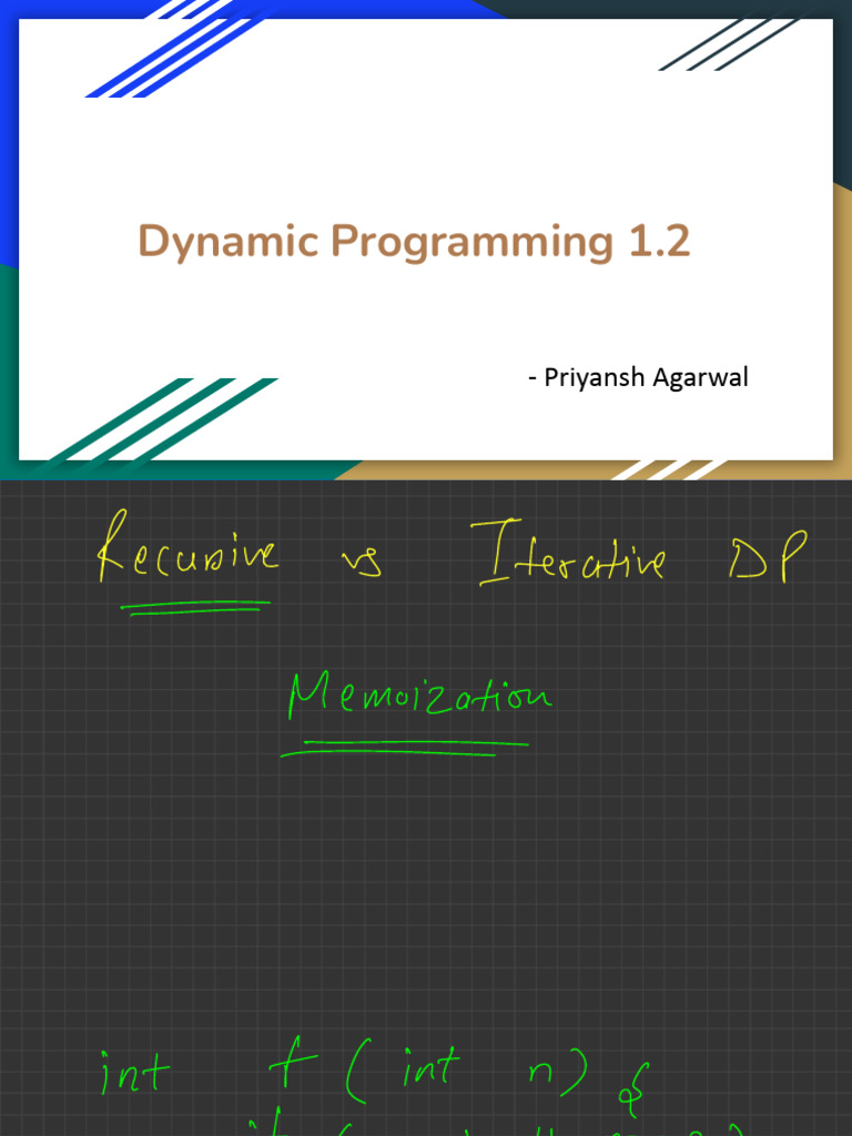 Dynamic Programming Techniques Explained | PDF | Applied Mathematics ...
