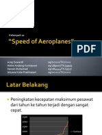 Speed of Aeroplanes
