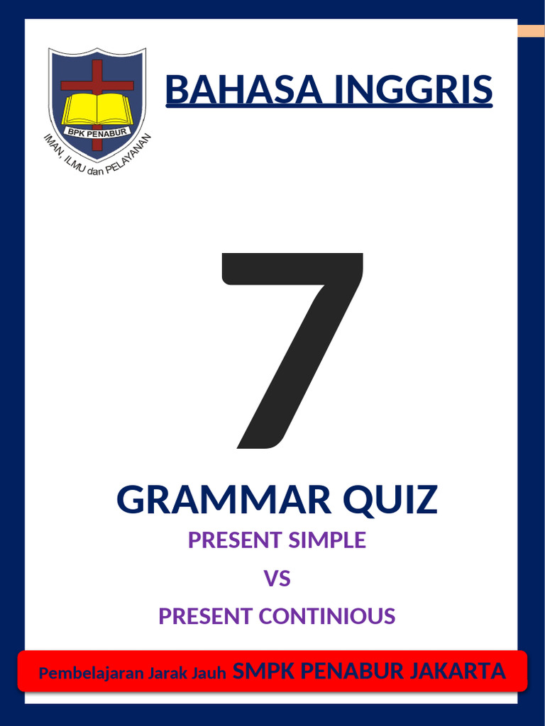 Present Simple vs Continuous Quiz | PDF | Chess Openings | Chess Theory