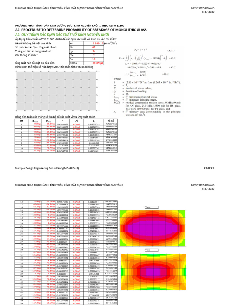 Report How To Calculate Glass of Building . | PDF