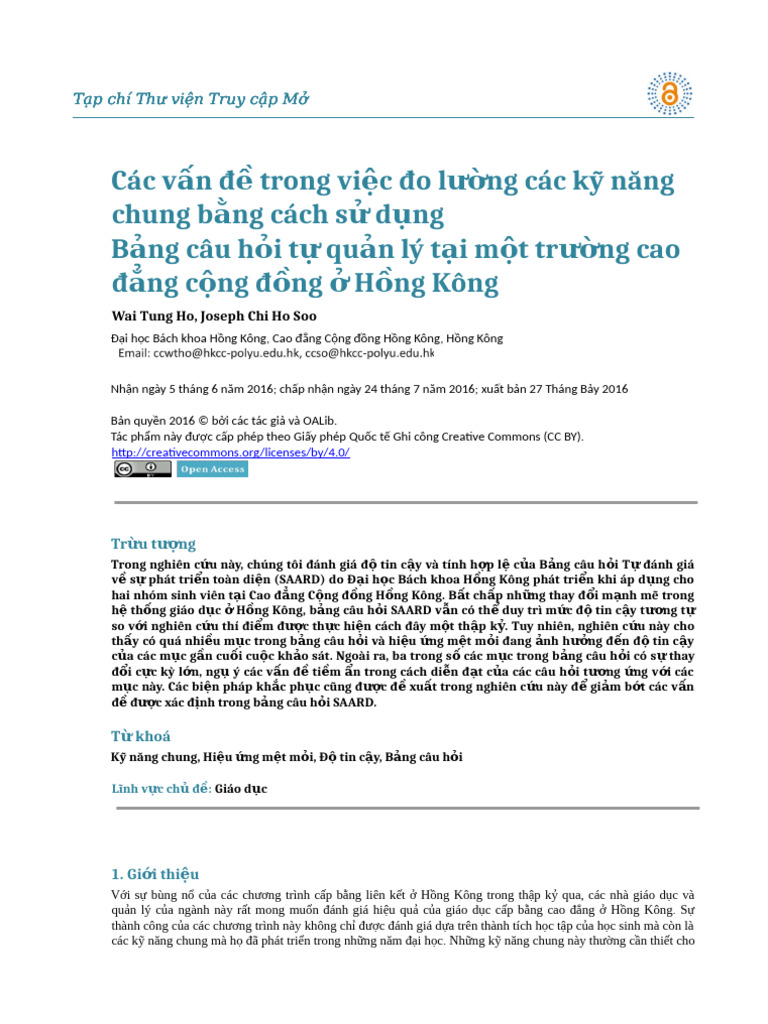 Cácvnđ Trongvicđol NG Các K Năng Chungbngcáchs DNG Bngcâuhit ...