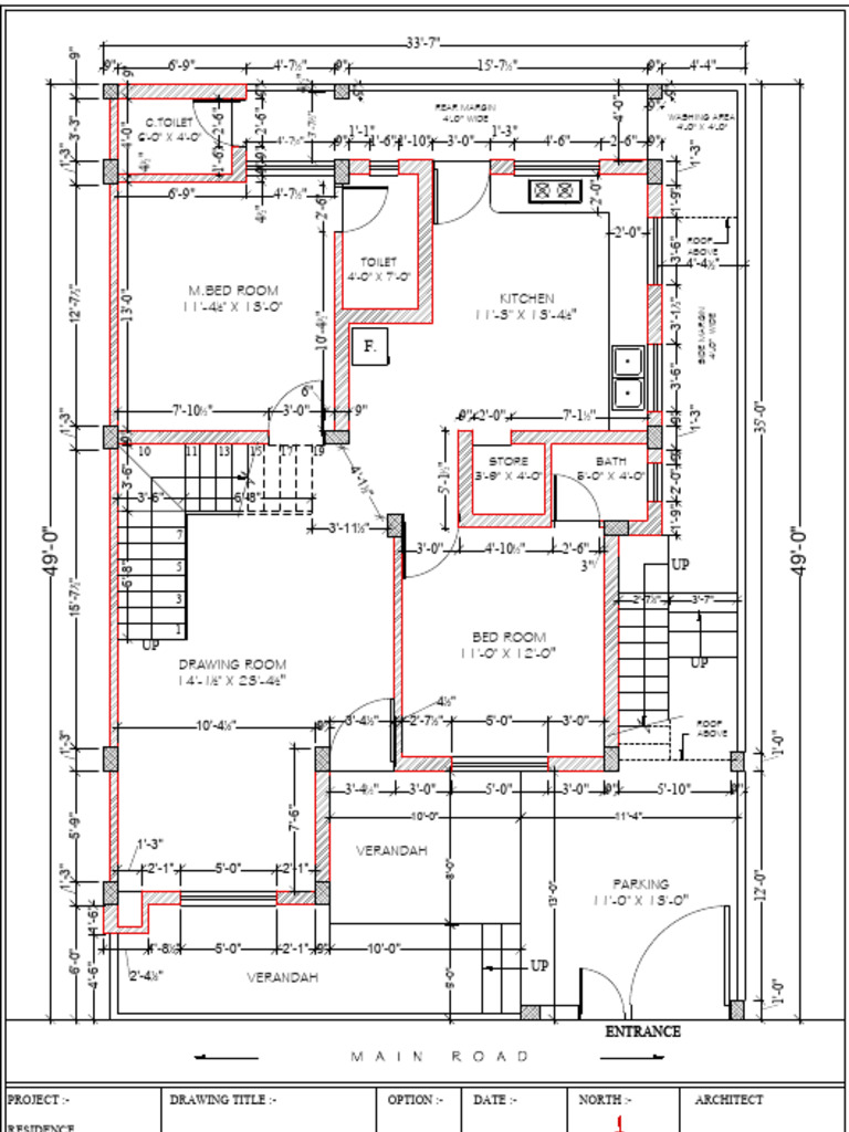 03 Plot No - 07-Ground Floor Working Plan - 06.10.2025 | PDF