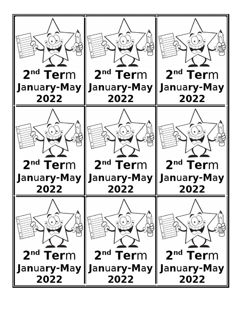 2nd Term Tag | PDF