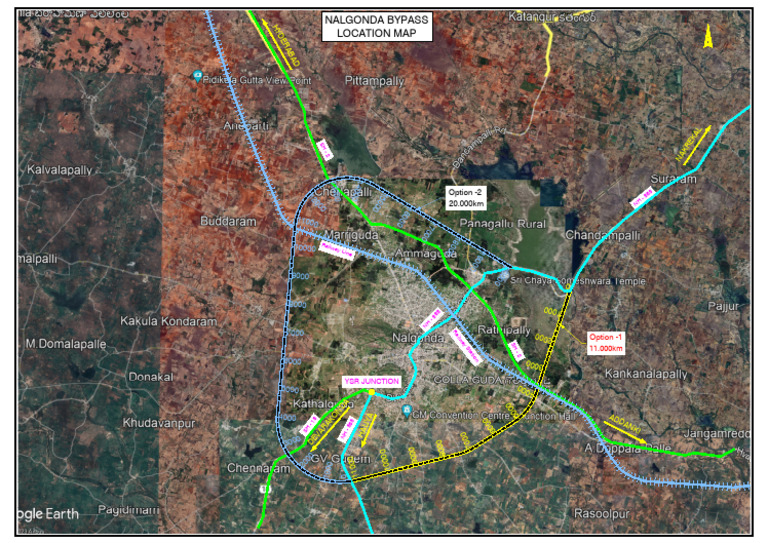 Nalgonda Outer Ring Road Map | PDF