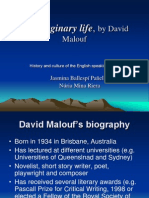 David Malouf's Imaginary Life Explored