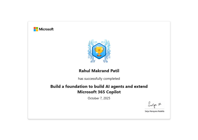 Achievements Microsoft Learn 1 | PDF