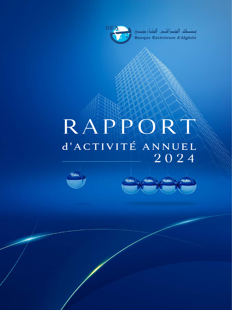 Rapport d'Activité Annuel 2024 BEA | PDF | Banques | Audit