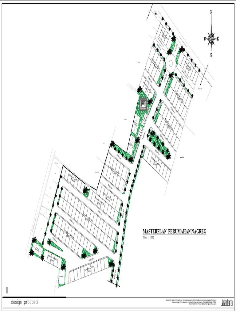 Masterplan Perumahan Nagreg Layout | PDF