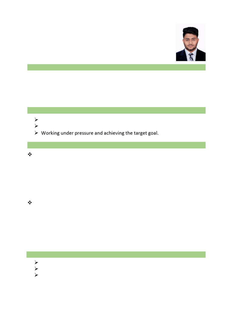 Md. Riyaj Sheikh's CV and Skills | PDF | Dhaka | World Politics