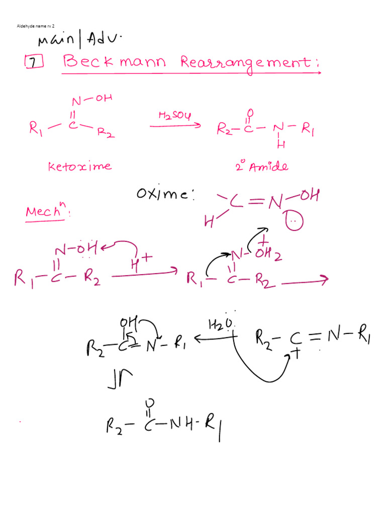 Name RXN 2 (2) Aldehyde | PDF