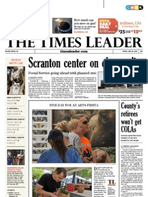 Times Leader 05-18-2012 | PDF | Multiple Sclerosis | Lottery