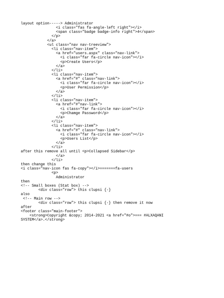 Admin User Management Options | PDF