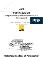 Participation Part 1 MSDP 2012