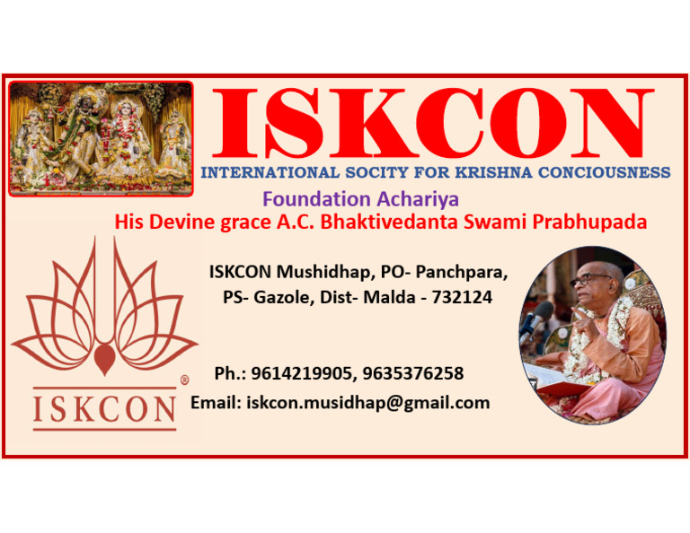 Iskcon Pdf