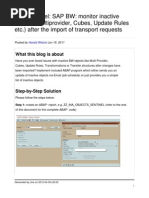 Abap Inactive Bw Objects