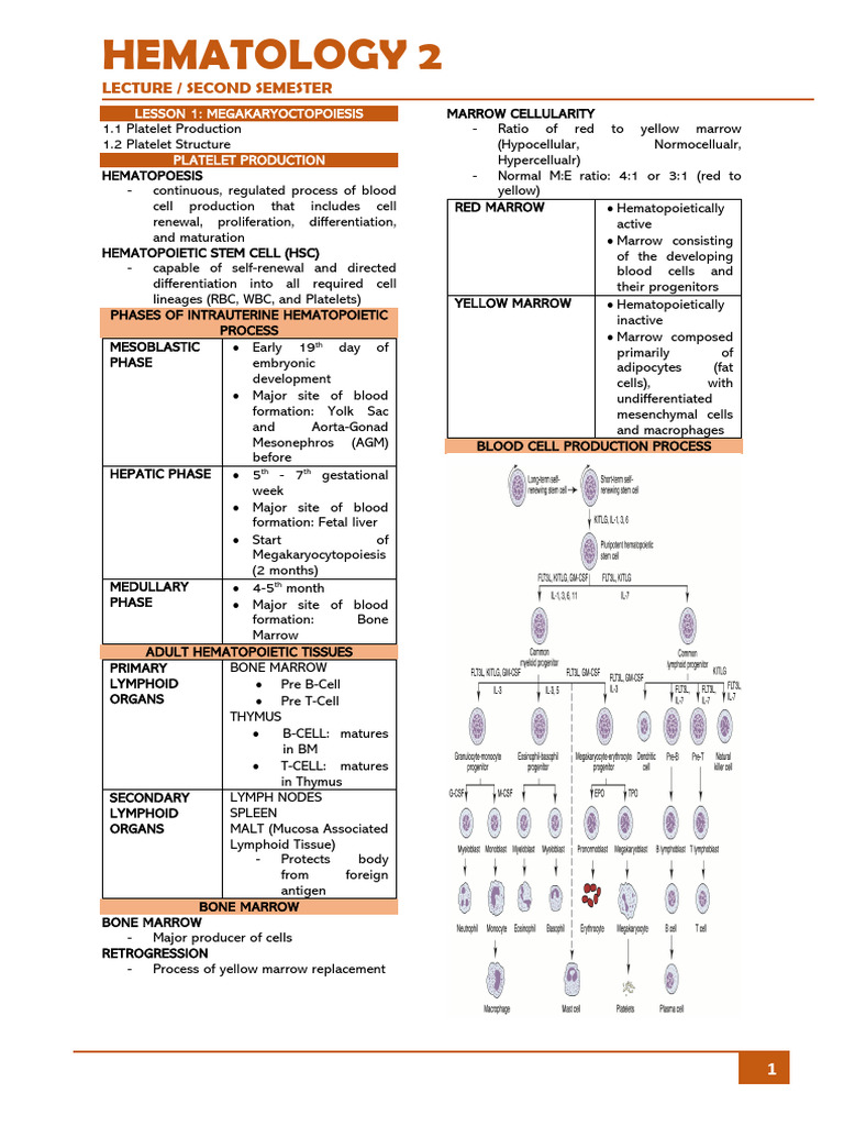 Hema 2 Lec Trans | PDF | Coagulation | Platelet