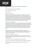 Quantitative Research Instrument Example | PDF | Survey Methodology ...
