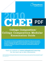 81896285 Clep College Composition Exam Guide