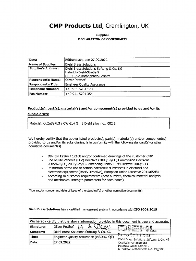 Appendix 6 MTC Brass | PDF