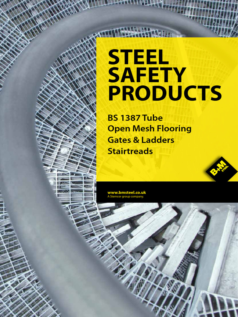 BM Steel Safety Products | PDF | Stairs | Mechanical Engineering
