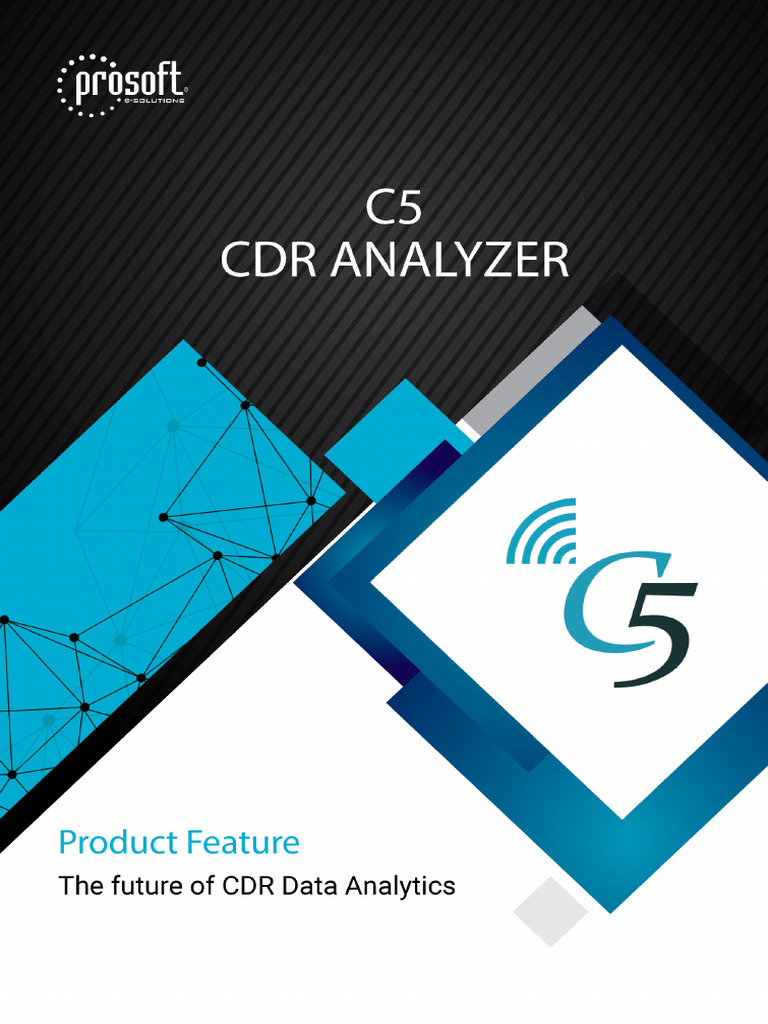C5 CDR Analyzer Brochure | PDF