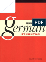 Using German Synonyms