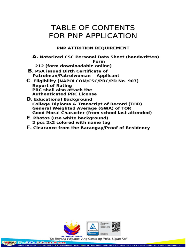 Table of Contents Attrition 2025 | PDF