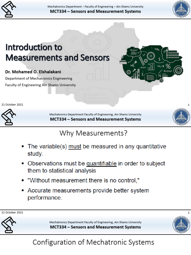 Sensors and Measurement Systems Guide | PDF | Sensor | Computer Engineering