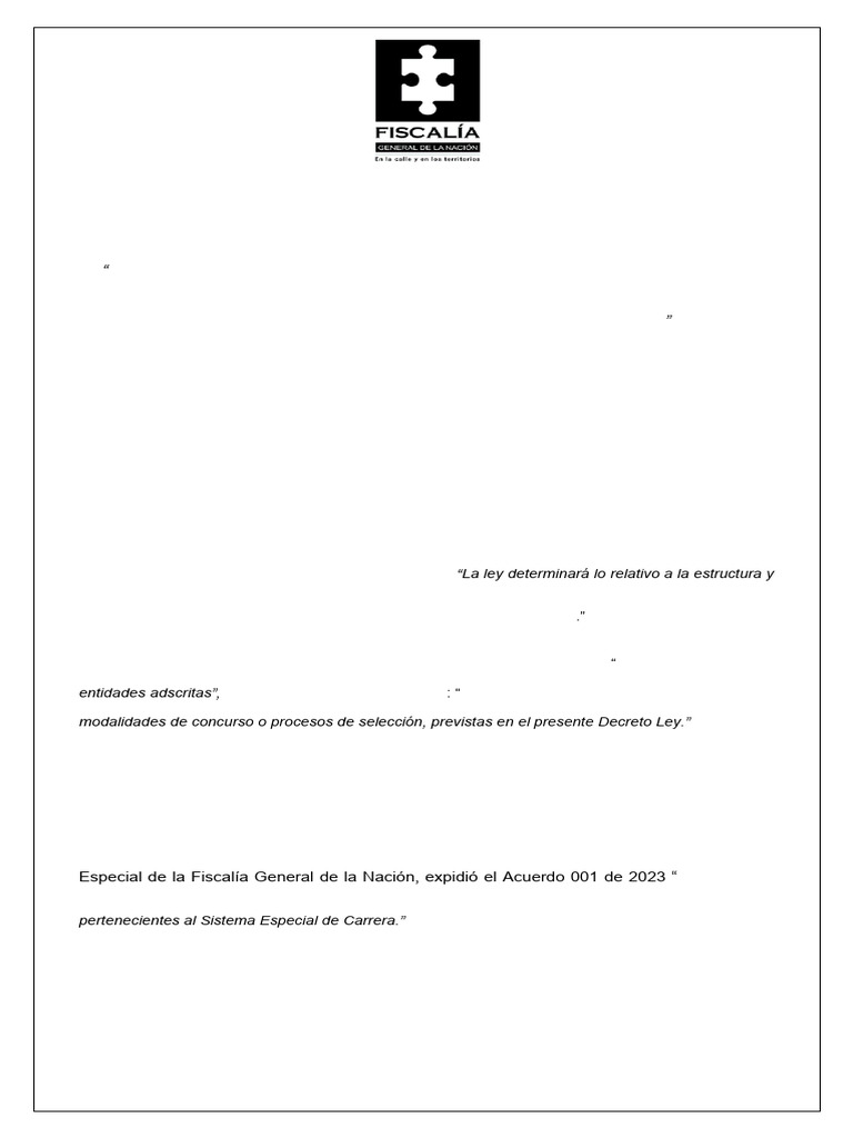 Lista de Elegibles para Profesional FGN 2024 | PDF | Justicia | Crimen ...