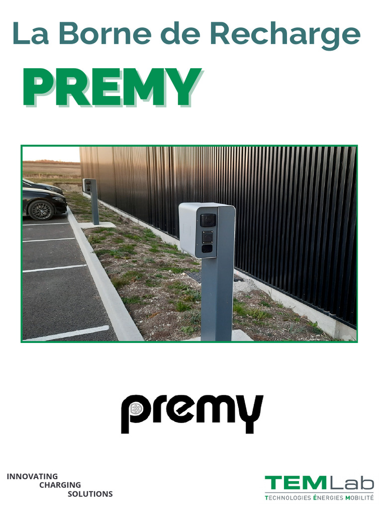 Borne de Recharge Innovante PREMY | PDF