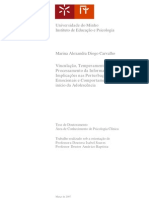 Vinculação Temperamento e Processamento de Informação