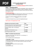 School Project Proposal Template | PDF | Mentorship | Reason