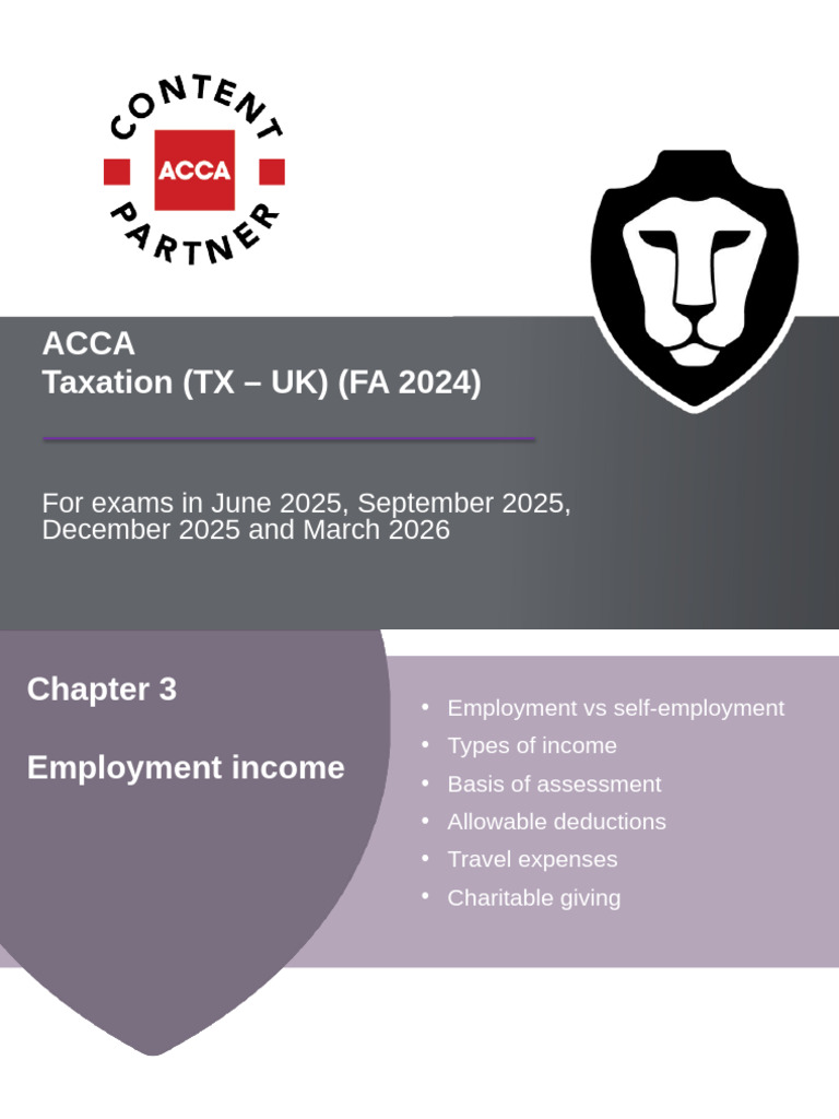 Employment Income and Tax Deductions Guide | PDF | Tax Deduction | Self ...