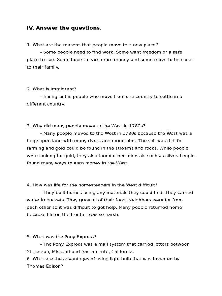 Chapter-6-Answer The Questions | PDF