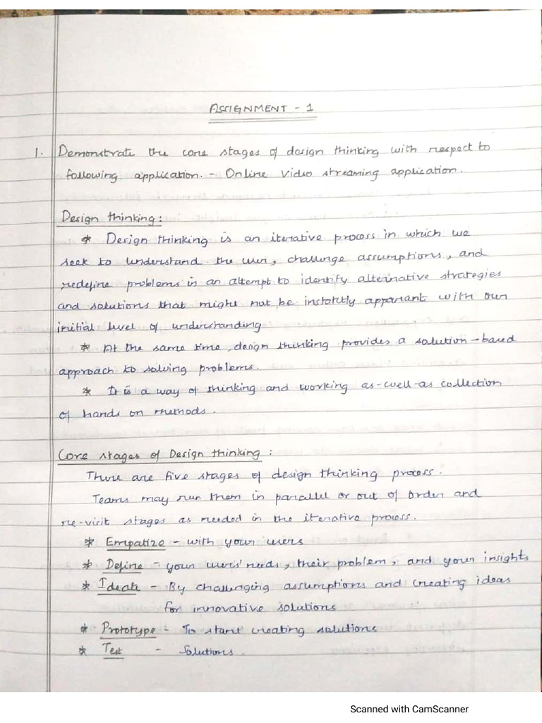 UI UX Assignment 1 | PDF